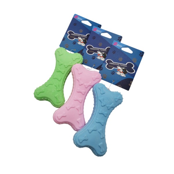 MIZOO ΠΑΙΧΝΙΔΙ ΣΚΥΛΟΥ ΚΟΚΚΑΛΟ ΣΕ 3 ΧΡΩΜΑΤΑ 10CM